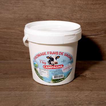 Fromage frais de vache campagne 1kg