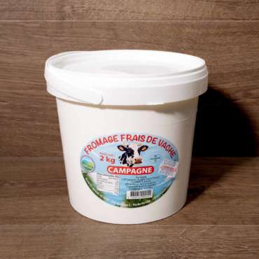 Fromage frais de vache campagne 2kg